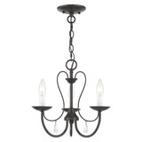 Mirabella 3 Light Small Chandelier by Livex - 40863