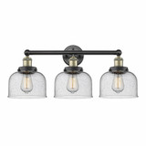 Bell 3 Light Industrial Vanity Light 24.5 Inch Wide by Innovations - 616-3W-BELL
