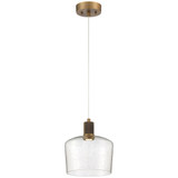 Port Nine 9W 1 LED Pendant 9.25 x 9 Inches by Access 63141LEDD-ABB - 63141LEDD-ABB