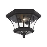 Monterey/Georgetown 2 Light 10.5 Inch Wide Outdoor Flush Mount by Livex - 7052