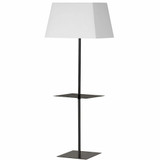 Gretchen 1 Light Floor Lamp 62.75 by 26 Inches by Dainolite - GTC-S641F-WH