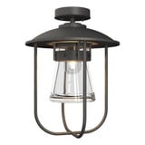 Erlenmeyer 1 Light Medium Outdoor Semi Flush Mount by Hubbardton Forge - 356015