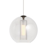 Small Palestra 1 Light Small Pendant by Visual Comfort Modern - FR-700-PALO
