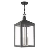 Nyack 3 Light Outdoor Post Top Lantern 10.5 x 24 Inch by Livex  - 20587