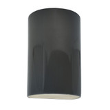 Ambiance ADA Cylinder Open Top Bottom Wall Sconce by Justice Design - CER-5945