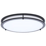 Glamour 25W LED Flush Mount 2.13 Inch Tall and 16.93 Inch Wide by Nuvo - 62/1877