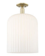 Bridal Veil 1 Light Semi Flush Mount 19 Inch by 12 Inch Wide by Innovations - 716-1C-G559-12_P