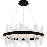 Aurelia 39W LED Chandelier 13.75 Inch Tall and 30 Inch Wide by Quoizel - PCAUR5030
