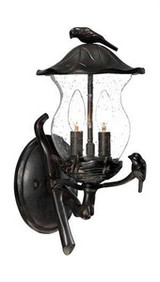 Avian 2 Light Outdoor Wall Lantern 16.50 Inch Tall by Acclaim - 7551BC-8