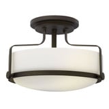Harper 3 Light 8 Inch Wide Semi Flush Mount by Hinkley - 3641
