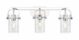 Pilaster II Cylinder 3 Light Vanity Light by Innovations - 423-3W-G423-7