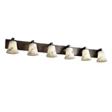 Lumenaria Modular 6 Light Round Vanity Light by Justice Design - FAL-8926-20
