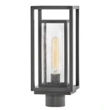 Republic 1 Light Medium Outdoor Post or Pier Mount 7 x 17 Inch by Hinkley - 1001