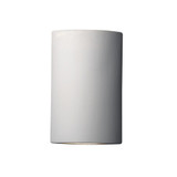 Ambiance 1 Light Cylinder Corner Wall Sconce by Justice Design - CER-1885