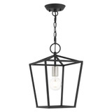 Devonshire 1 Light Small Pendant by Livex - 49432
