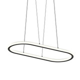 Luna 98W 2 LED Oversized Oversized Pendant by Sonneman - 2241