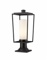 Sheridan 1 Light Outdoor Pier Mount Light 19.5 x 8 In by Z-Lite - 594PH