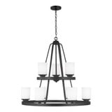 Kemal 9 Light Large Chandelier by Generation Lighting - 3130709