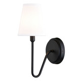 Briar 1 Light Wall Sconce 13.25 Inch Tall and 5 Inch Wide by Vaxcel - W0473
