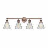 Conesus 4 Light Vanity Light 33 Inch Wide by Innovations - 616-4W-CNS