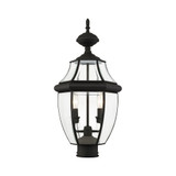 Monterey 2 Light Outdoor Post Top Lantern 10.5 x 21.5 Inches by Livex  - 2254