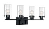 Sommerset 4 Light Vanity Light by Nuvo - 60-717-4BV