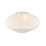 Lottie 2 Light Flush Mount 8.25 Inch Tall and 14 Inch Wide by Mitzi - H899501