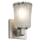 Veneto Luce Modular 1 Light Cylinder Wtfr Wall Sconce by Justice Design - GLA-8921-16-WTFR