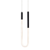 Adel 13W 1 LED Pendant 16 Inches Tall and 4 Inches Wide by AFX - ADEP06LAJUD