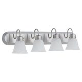 4 Light Vanity Light 30 Inch Wide by Quorum - 5094-4