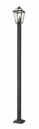 Talbot 3 Light Small Outdoor Post Mount 113.5 Inch Tall by Z-Lite - 579PHBS-536P