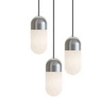 Irvine 15W 3 LED Pendant 10 Inch Tall and 18 Inch Wide by AFX - IRVP05LAJUDRND3