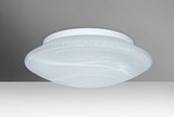 Sola 16 3 Light 16 Inch Wide Flush Mount by Besa - SOLA16