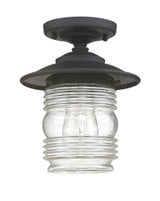 Creekside 1 Light Outdoor Semi Flush Mount by Capital - 9677