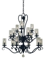 Ilsa 15 Light Oversized Chandelier by Framburg - 5027