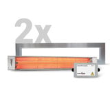 Electric Heater WiFi Controller and Flush Mount Frame Bundle By Eurofase - Bundle-H-WC-FM