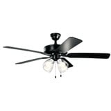 Basics Pro Premier Ceiling Fan with Light Kit 52 inches wide by Kichler - 330016