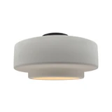 Radiance 1 Light Tier Semi Flush Mount 8 X 16.5 Inch Wide by Justice Design - CER-6365