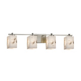 Lumenaria Era 4 Light Square Vanity Light by Justice Design - FAL-8444-15