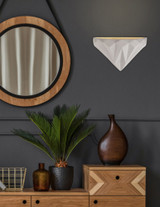 Ambiance Geometric Wall Sconce by Justice Design - CER-5660