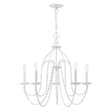 Alessia 5 Light Medium Chandelier by Livex - 40795