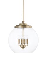 Mid Century 4 Light Medium Pendant by Capital - 32114