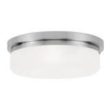 Stratus 3 Light 15.5 Inch Wide Flush Mount by Livex - 7393