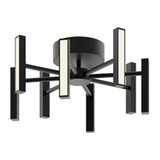Indra 336W 7 LED 16 Inch Wide Semi Flush Mount by AFX - IDRC16LAJUD