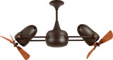 Duplo Dinamico 6 Blade Ceiling Fan 39 Inches Wide by Matthews Fans - DD