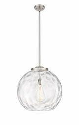 Athens Water Glass 1 Light Large Pendant by Innovations - 221-1S-G1215-18