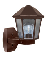 3272 Series 1 Light Outdoor Wall Lantern by Besa - 3272-WALL
