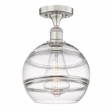 Rochester 1 Light 11.75 Inch Tall Semi Flush Mount by Innovations - 616-1F-G556-10