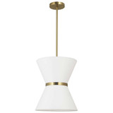 Caterine 1 Light Medium 2 Tier Pendant by Dainolite - CTN-121P