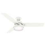 Sentinel 52 Inch  Ceiling Fan with LED Light Kit and Remote by Hunter Fans - 1000122